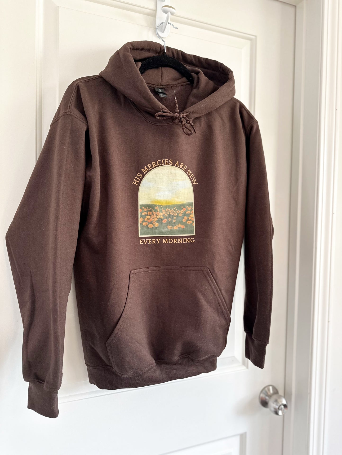 His mercies are new every morning | hoodie