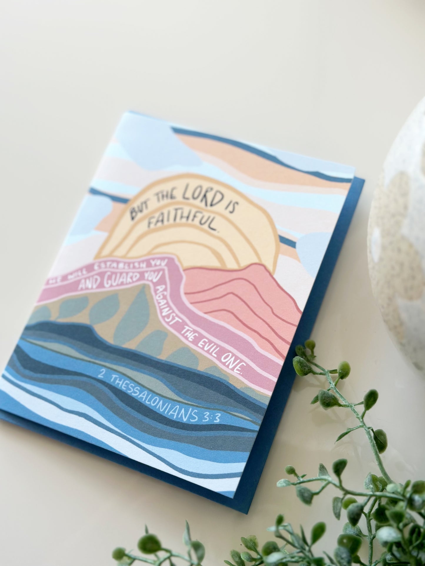 Greeting Card • the Lord is faithful