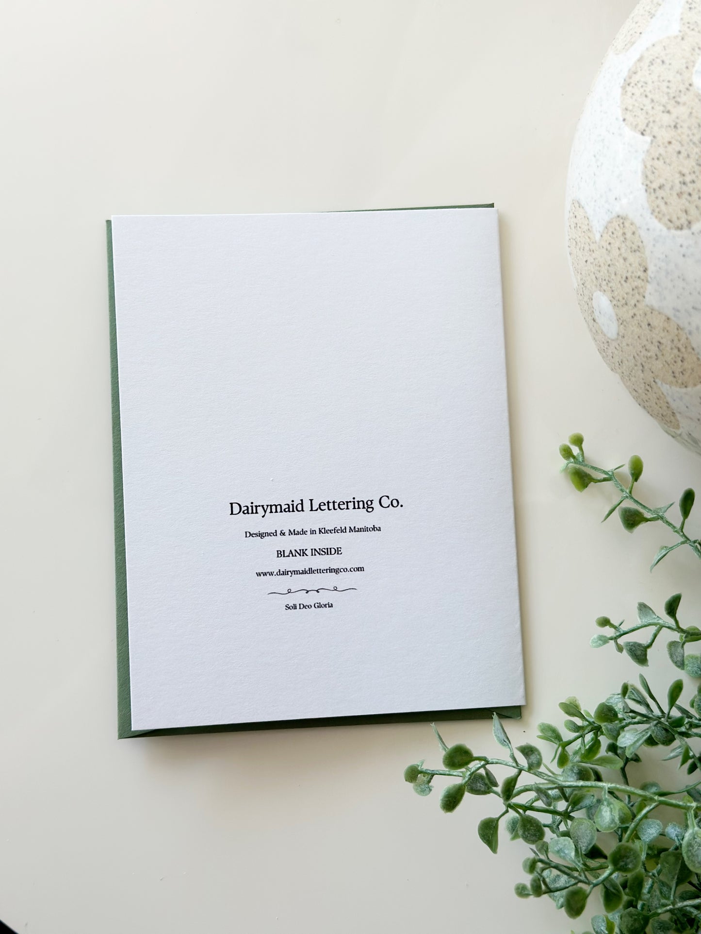 Greeting Card • a yellow feur