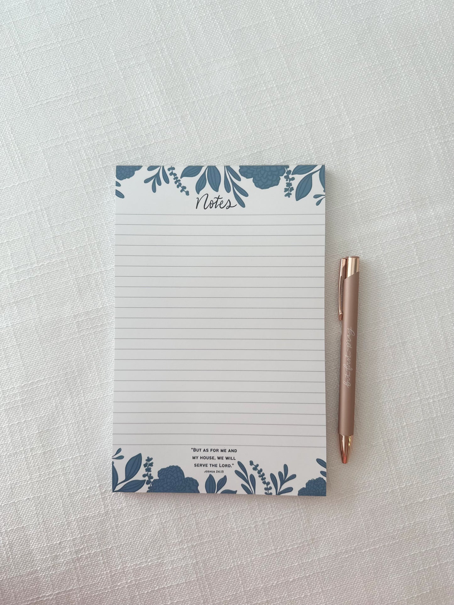 Notepad | Serve the Lord