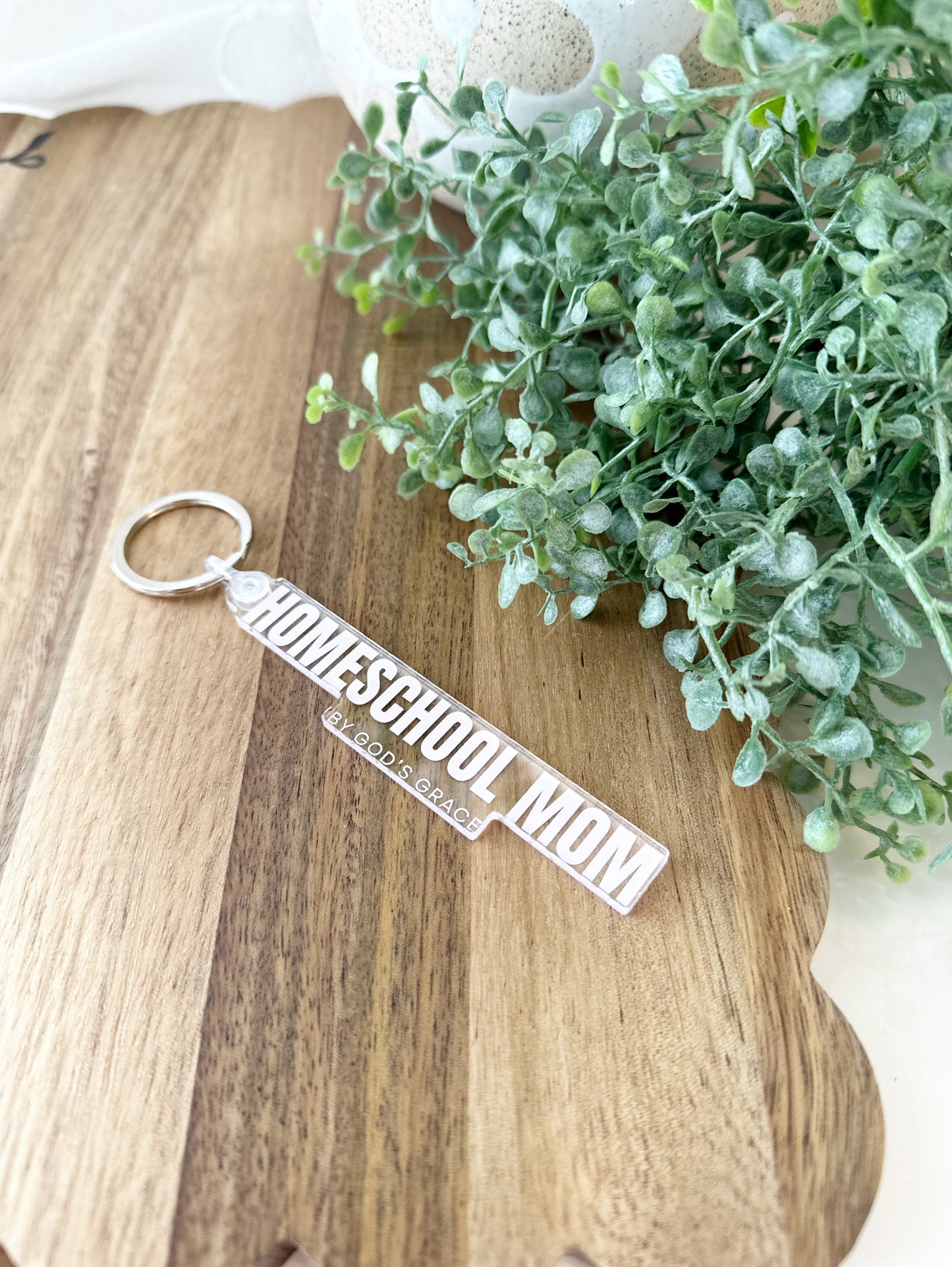 Keychain | Homeschool Mom by God’s grace