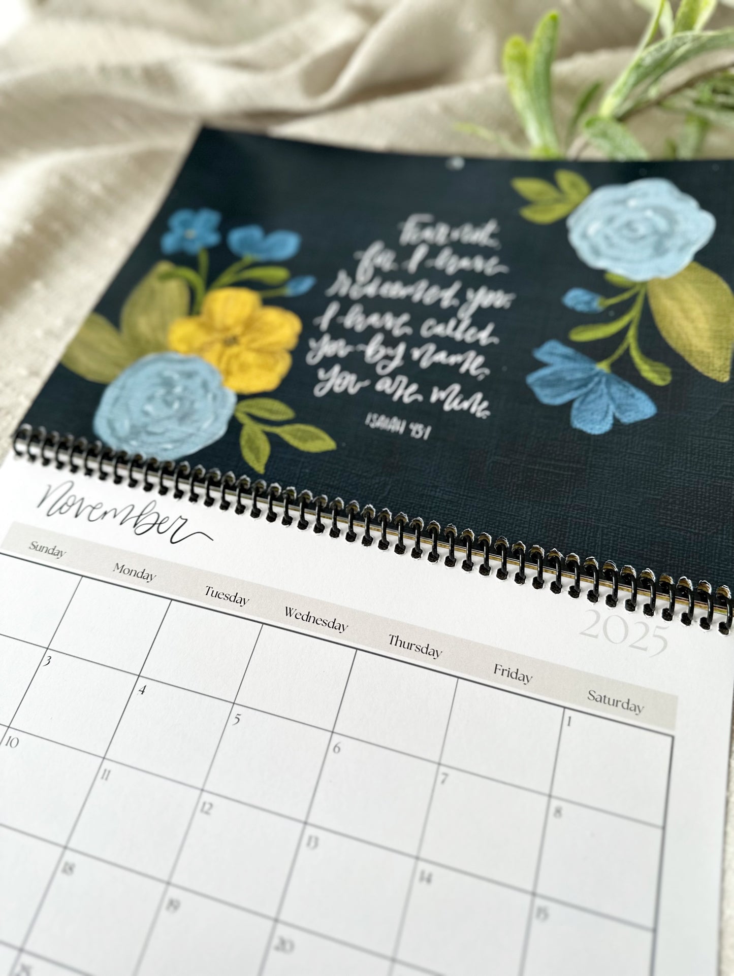 2025 Scripture Wall Calendar