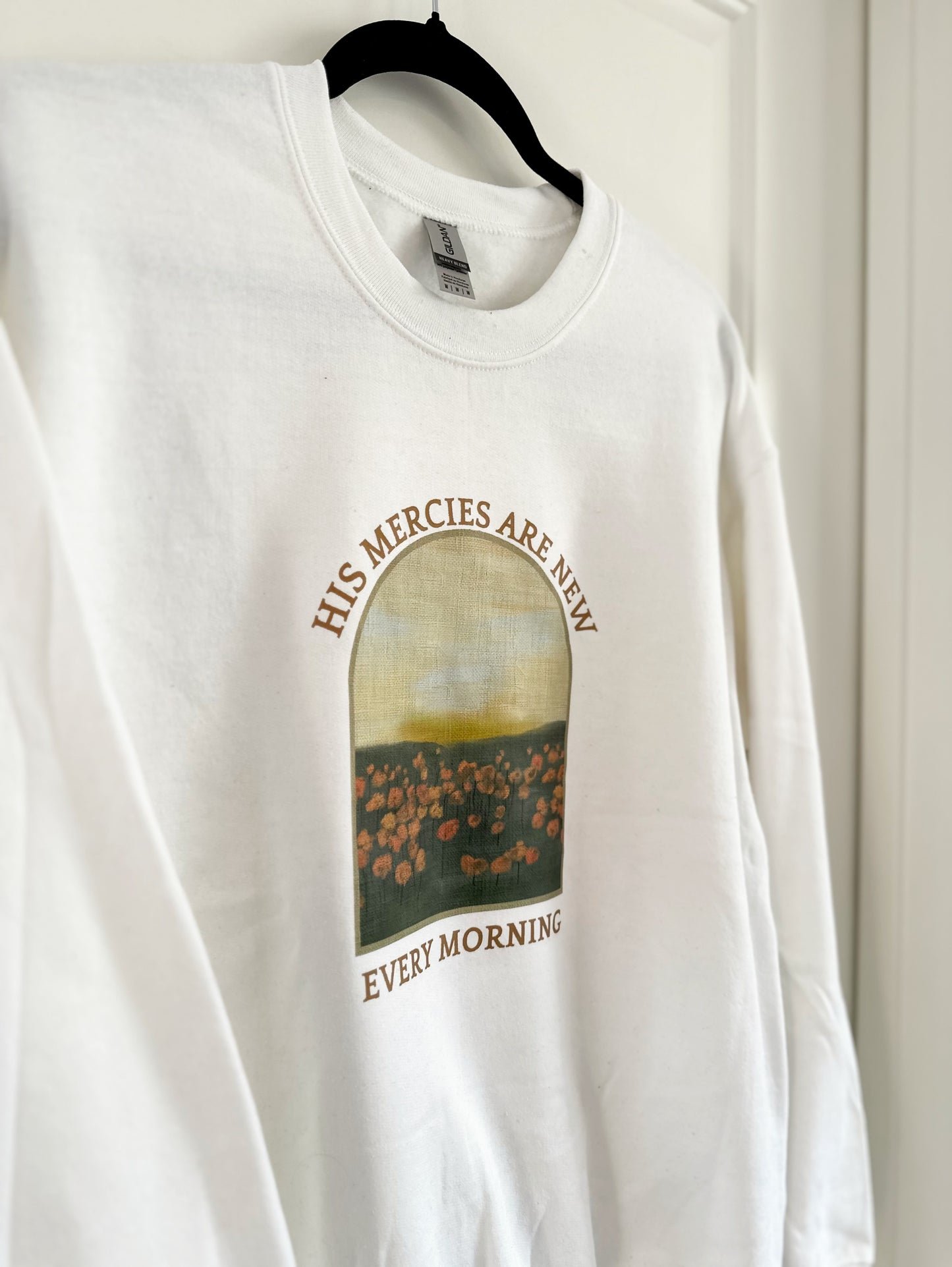 His mercies are new every morning | crewneck