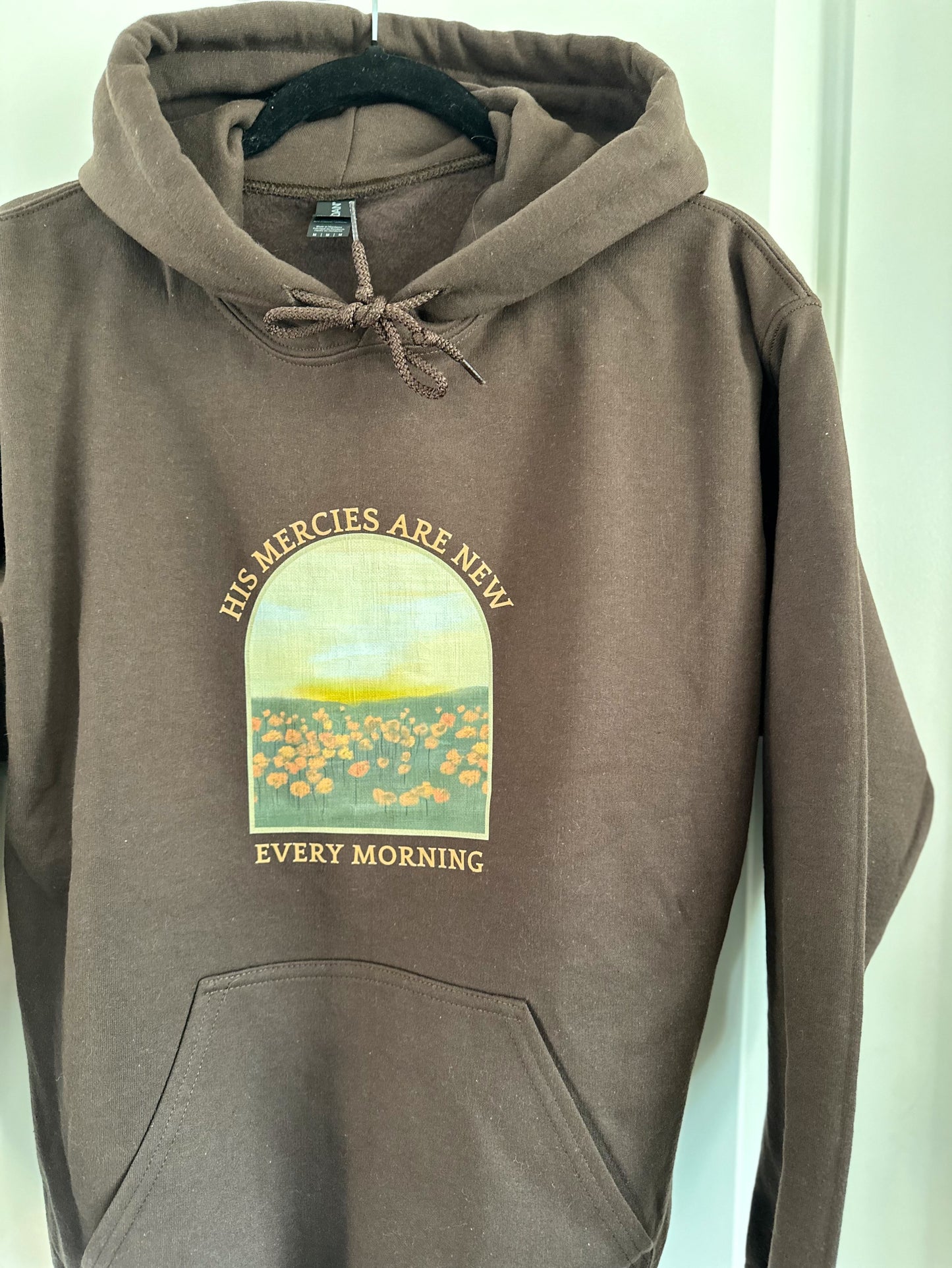 His mercies are new every morning | hoodie