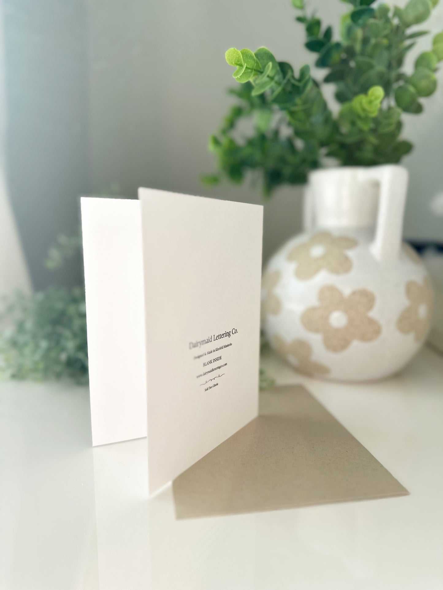 Greeting Card • We do not know what to do, but our eyes on You 2 Chronicles 20:12