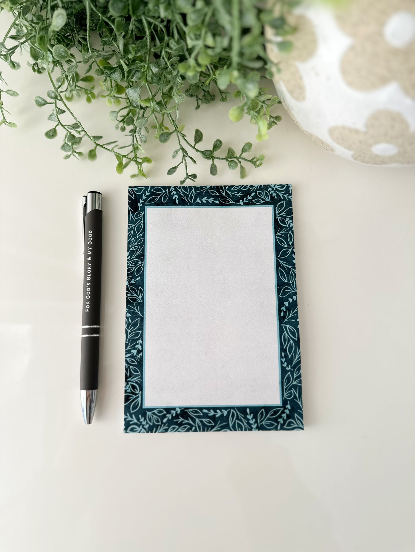 Post It Notes | Floral | 3 x 3 | To do, grocery list, reminder, just because, gift