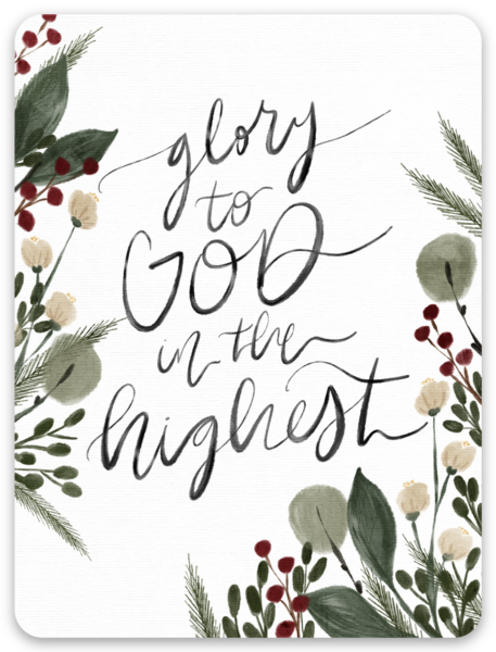 Magnet | glory to God in the highest