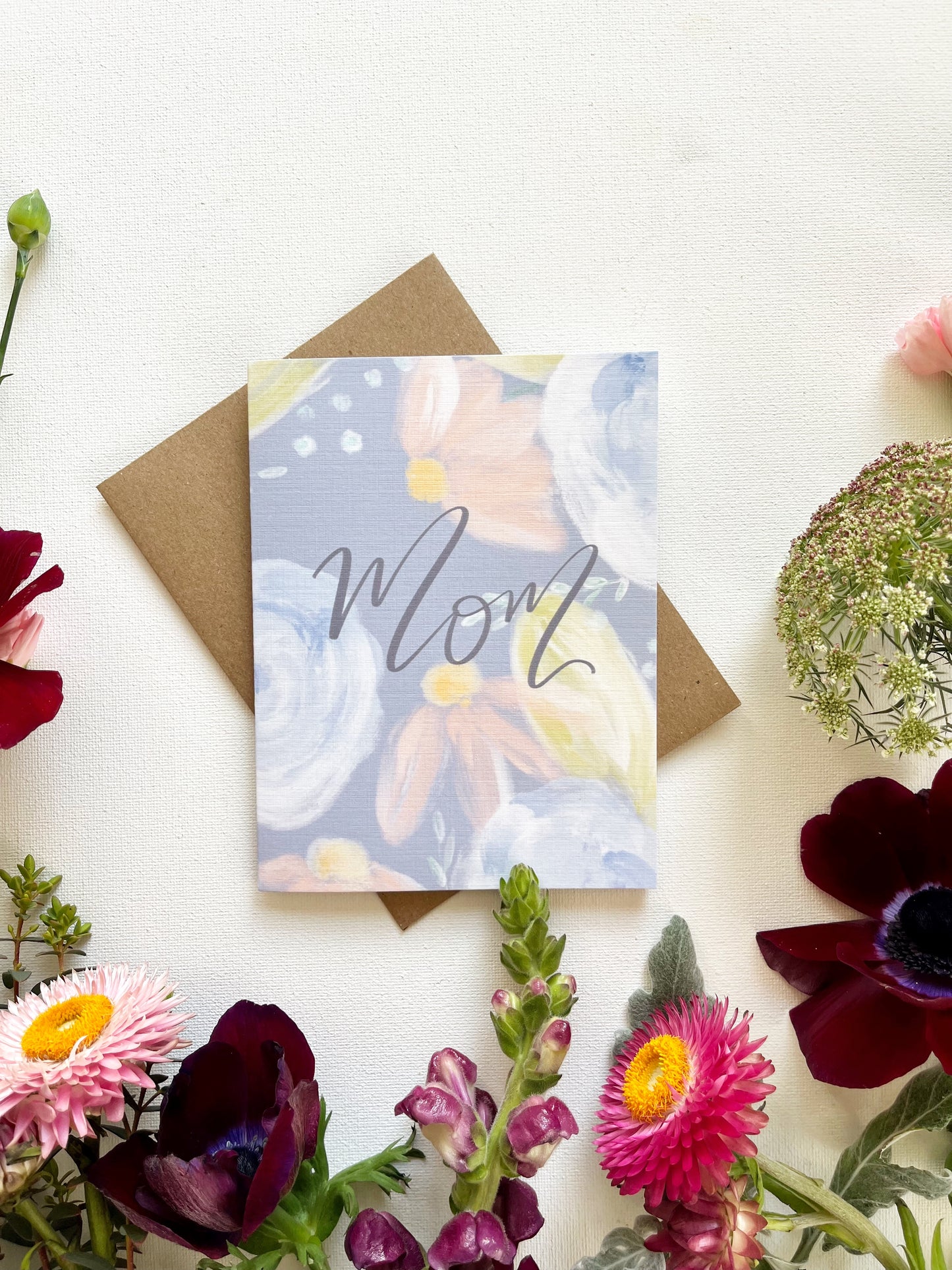 Cards and envelope | Floral | Happy Mother’s Day