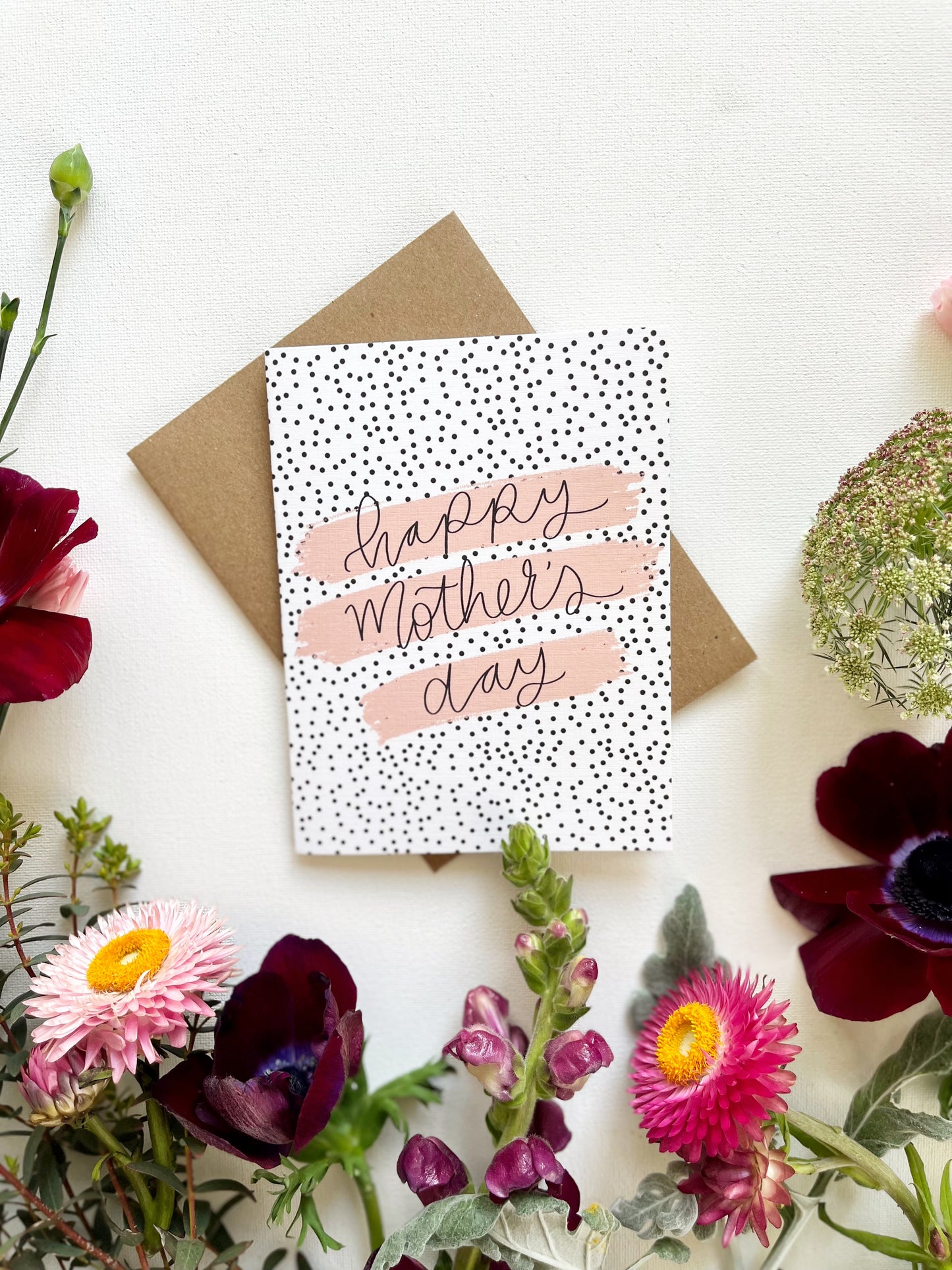 Cards and envelope | Ditzy Dot | Happy Mother’s Day