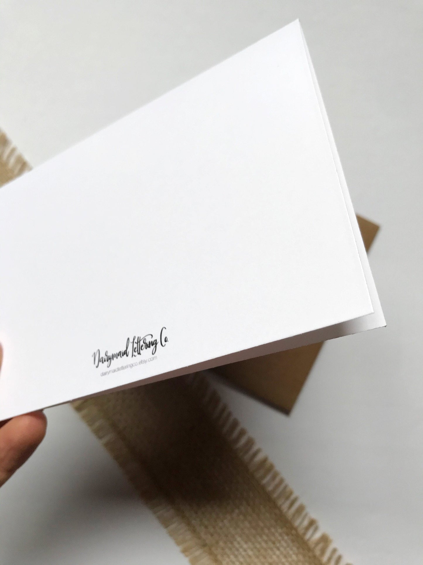 Cards and envelope | May the Lord bless you and keep you... | blank inside | Blessing | Thinking Of You | Greeting Card