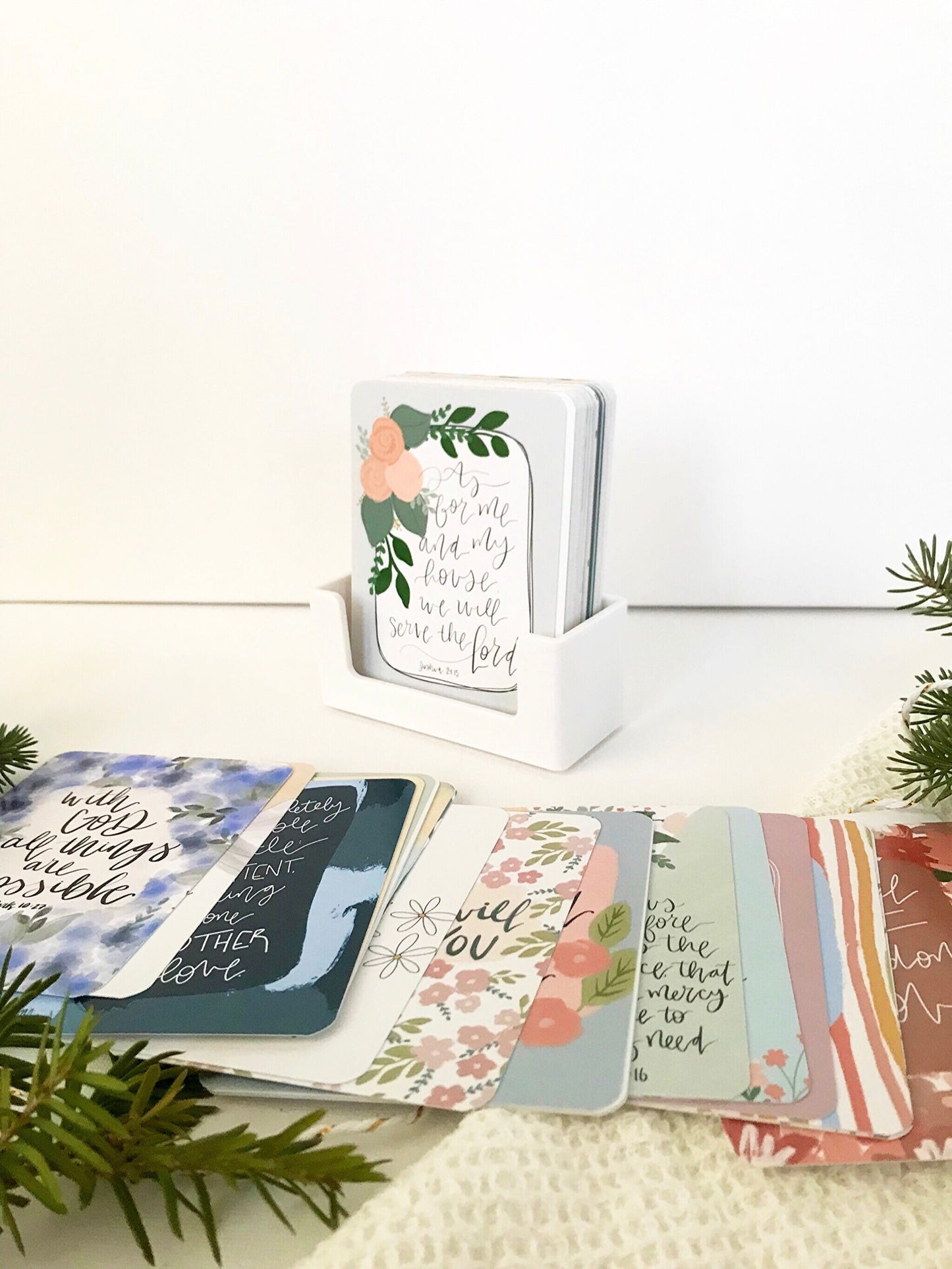 99 days of Encouragement | 2nd EDITION | Mini print set | with stand