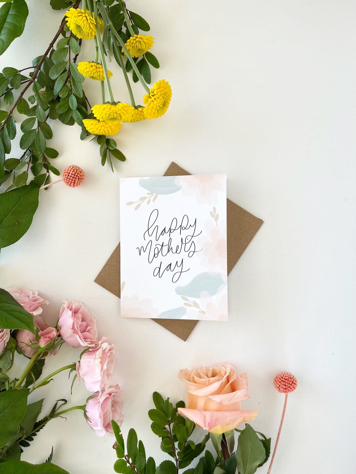 Cards and envelope | Floral | Happy Mother’s Day