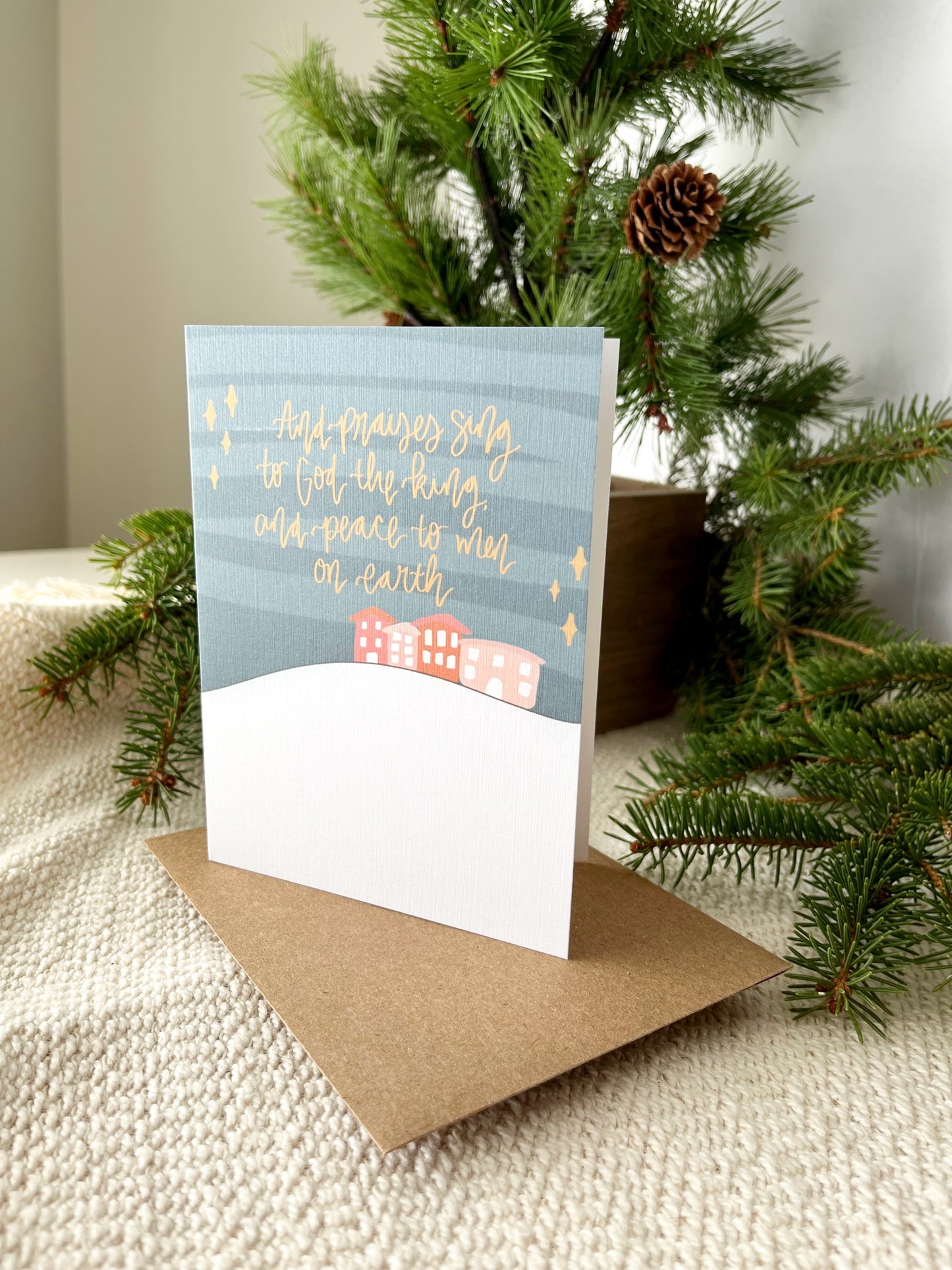 Cards and envelope | Christmas Greeting Card