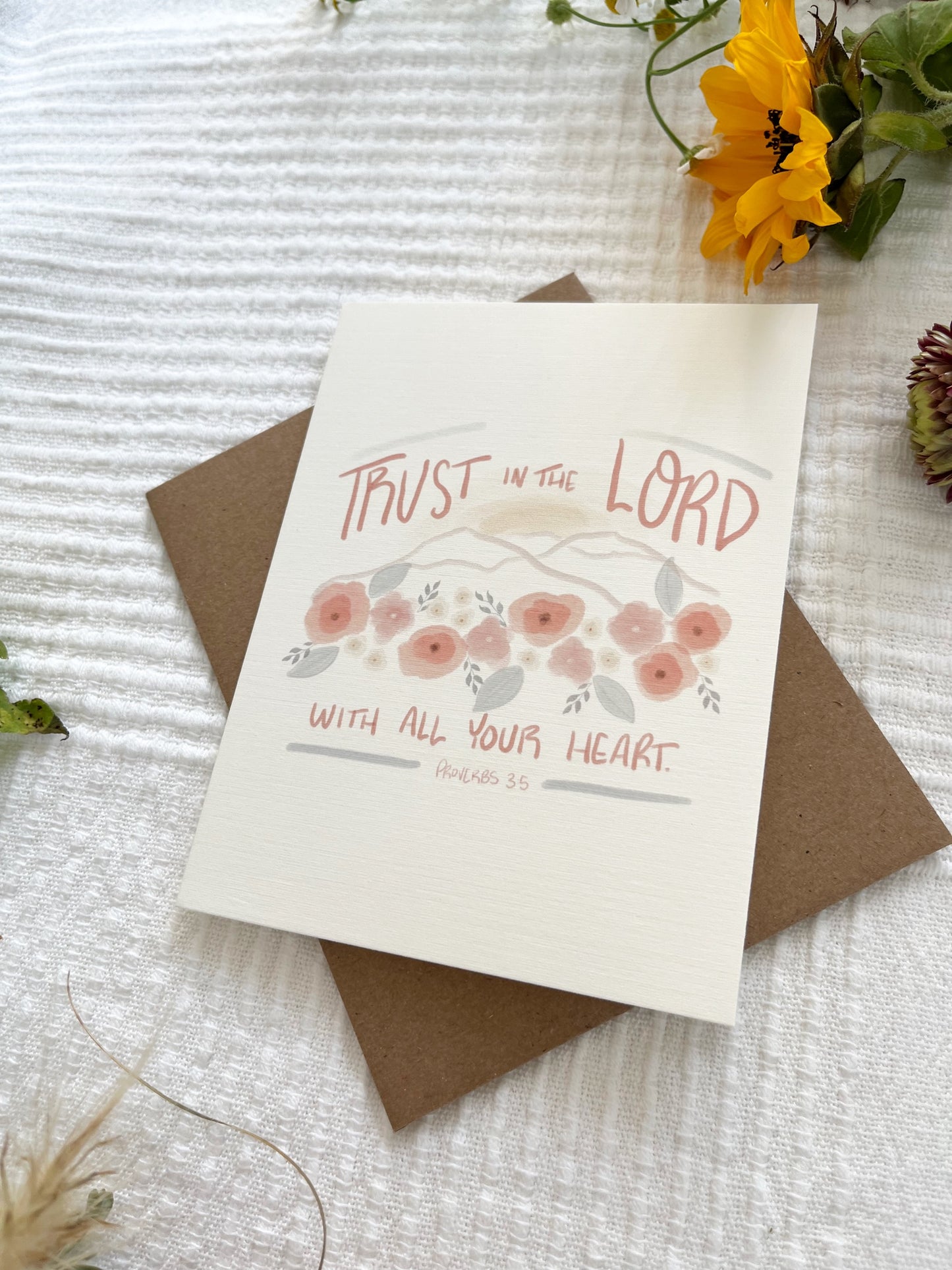 Greeting Card | Proverbs 3:5