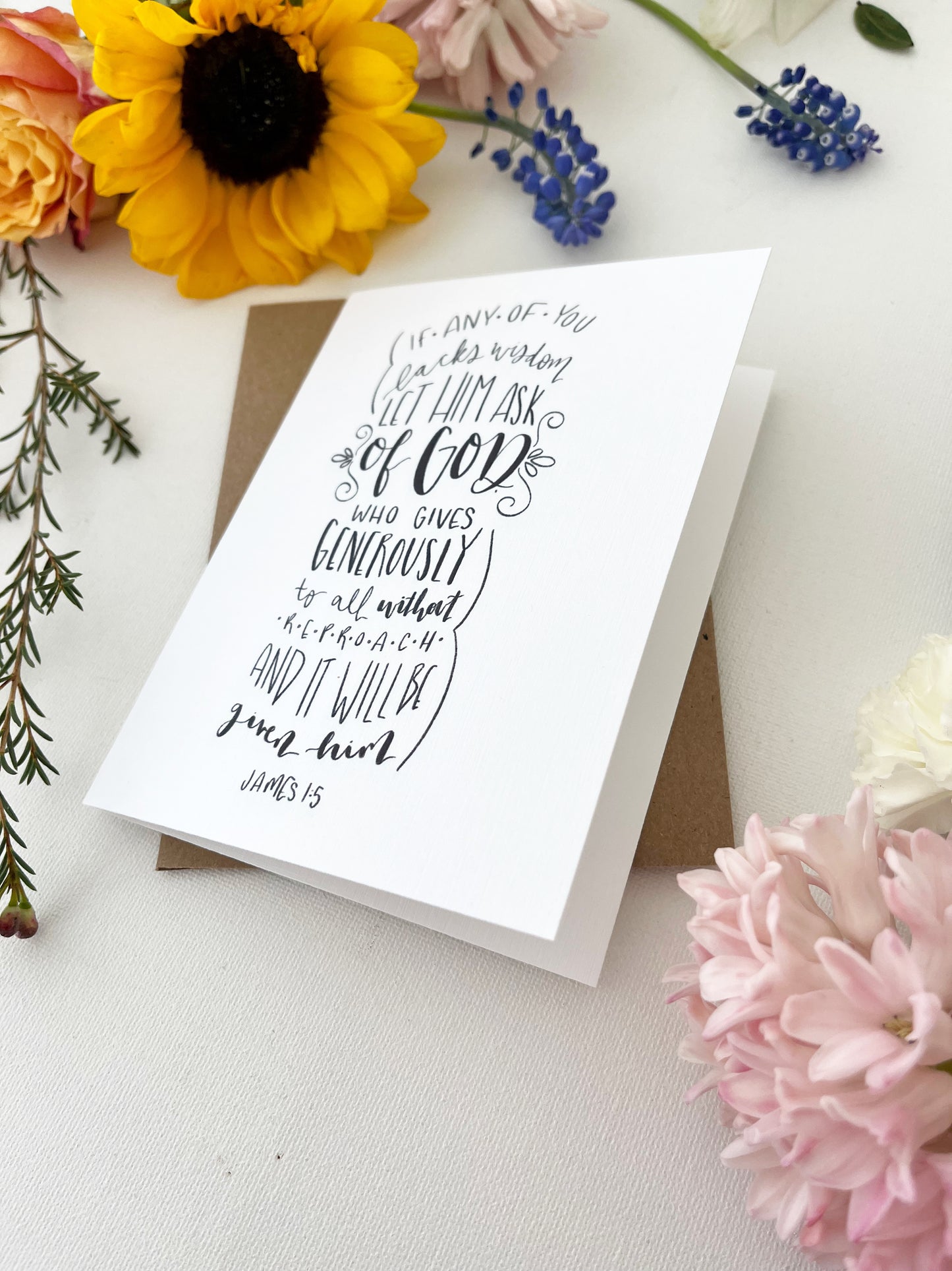 Greeting Card •James 1:5