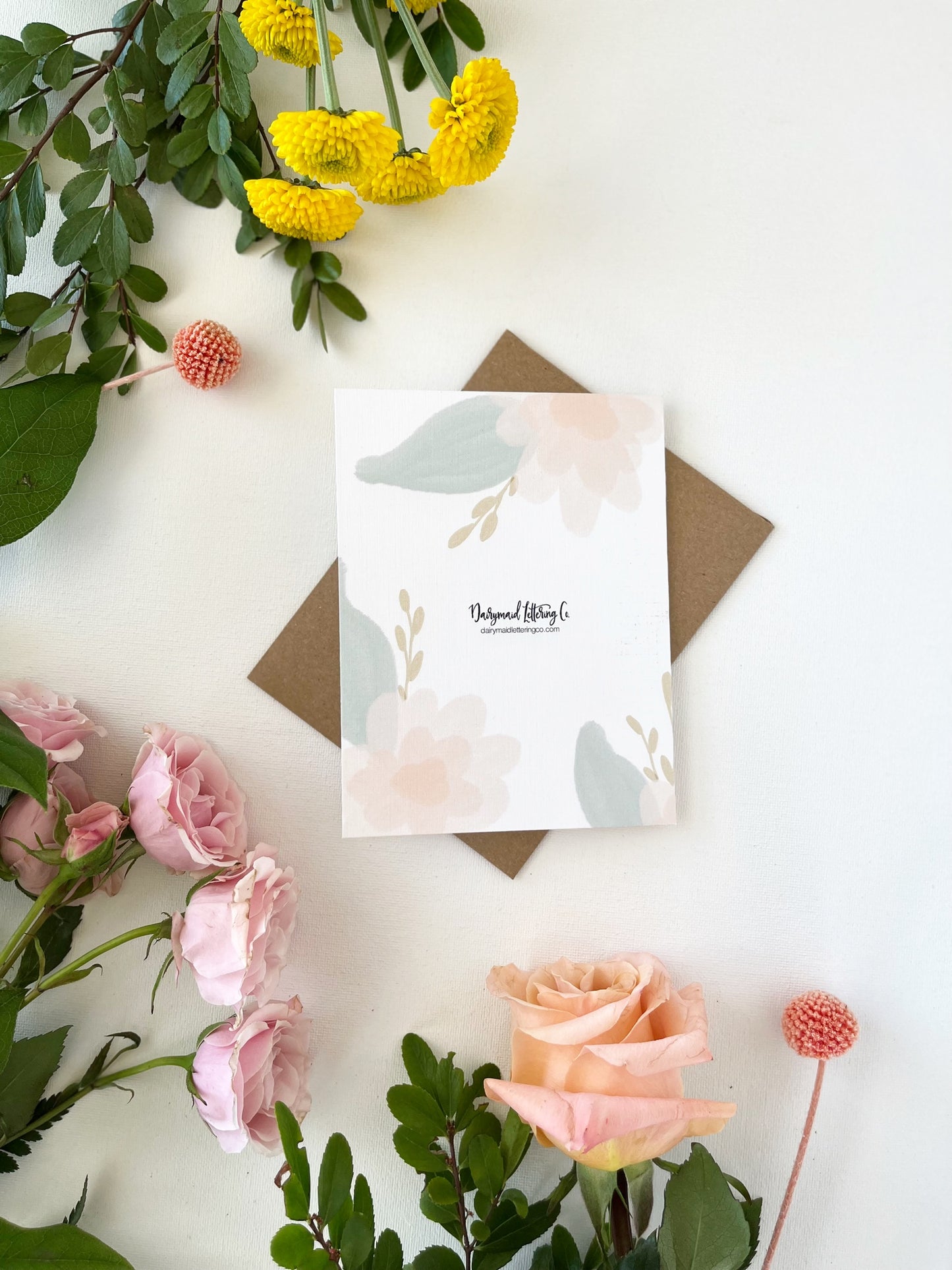 Cards and envelope | Floral | Happy Mother’s Day
