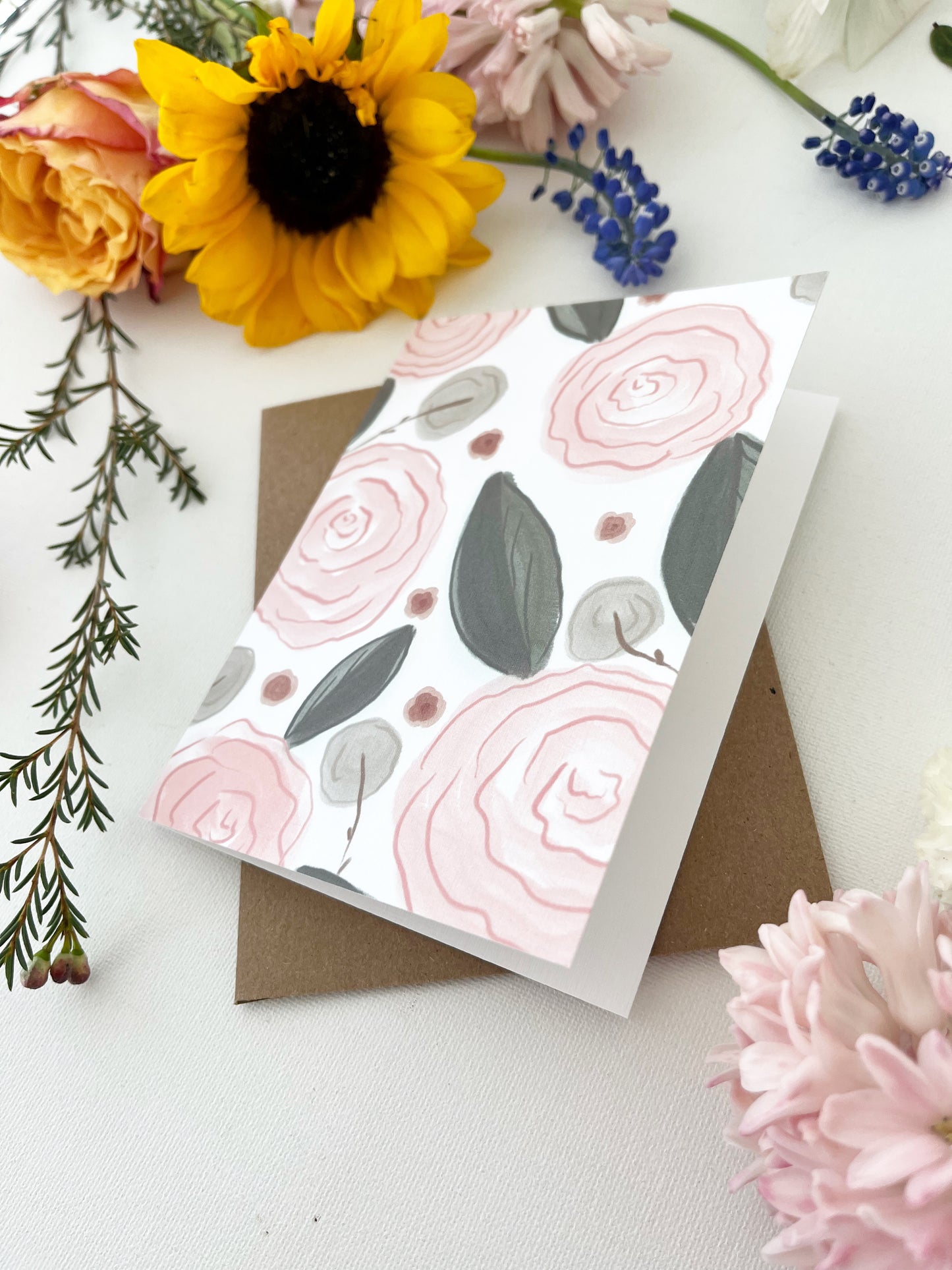 Greeting Card • Rose Floral