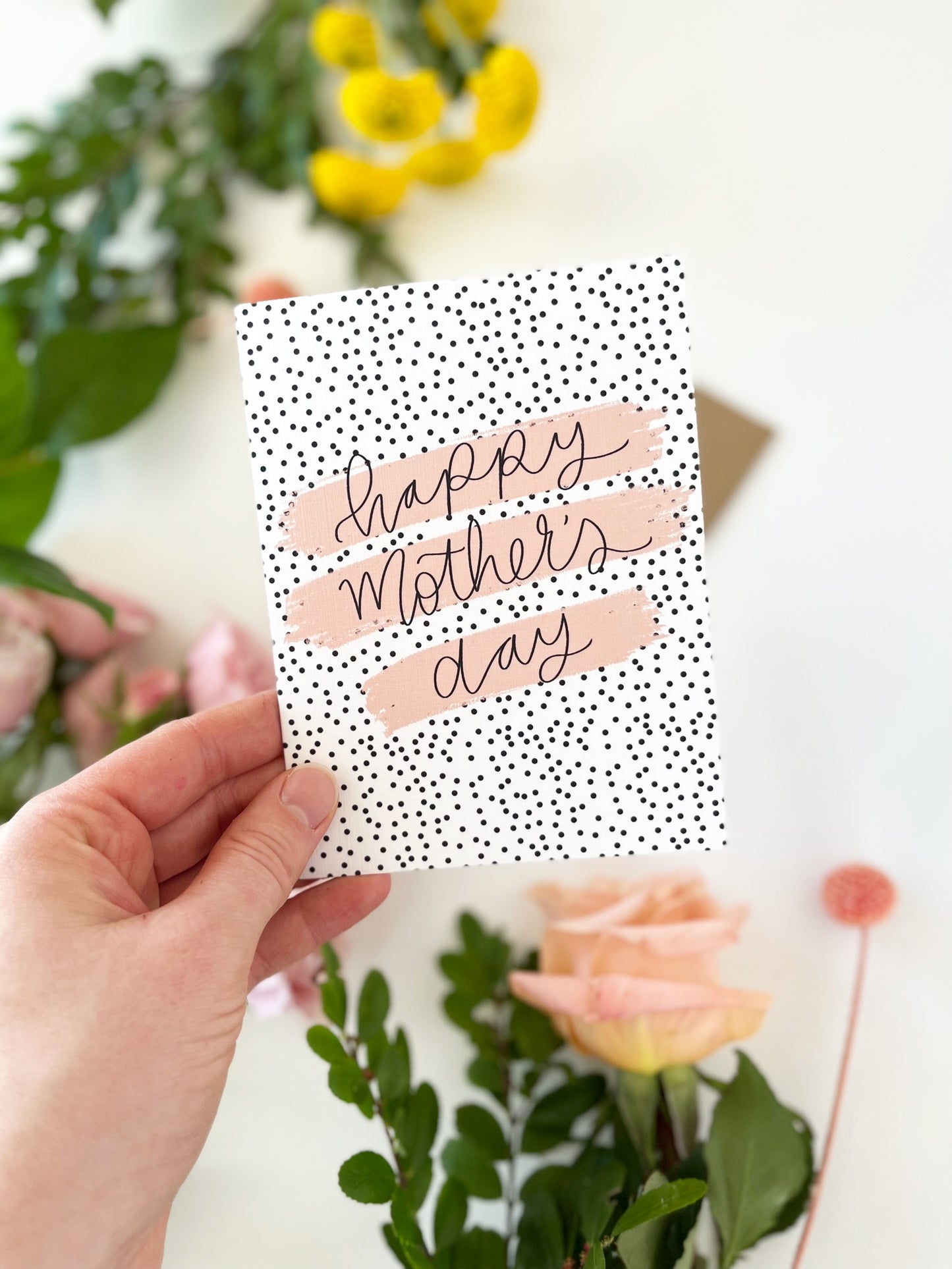 Cards and envelope | Ditzy Dot | Happy Mother’s Day