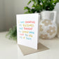 Greeting Card • I was counting my blessings and thought you should know that you are one of them