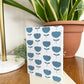 Greeting Card • Blue Fleur