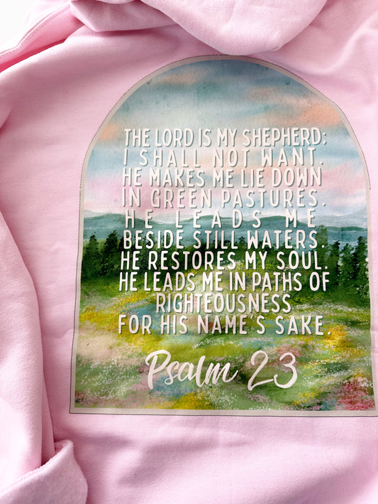 He restores my soul | hoodie