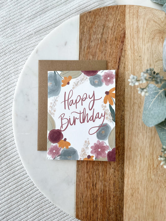 Cards and envelope | Happy Birthday