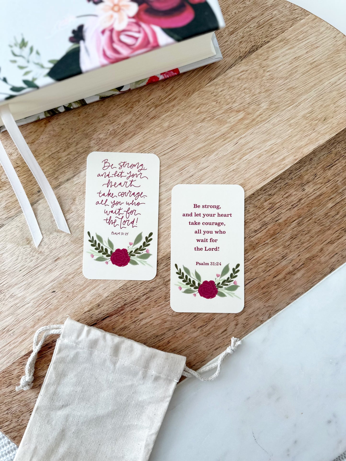 Mini scripture cards