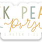 Vinyl Sticker | 1 Peter 3:11 SEEK PEACE AND PURSUE IT