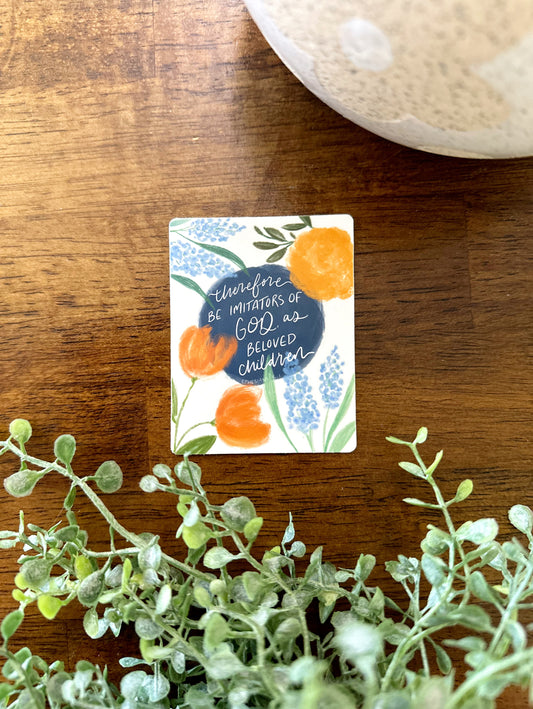 Ephesians 5:1 | vinyl sticker