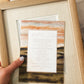 8x10 Art Print | framed | Psalm 23