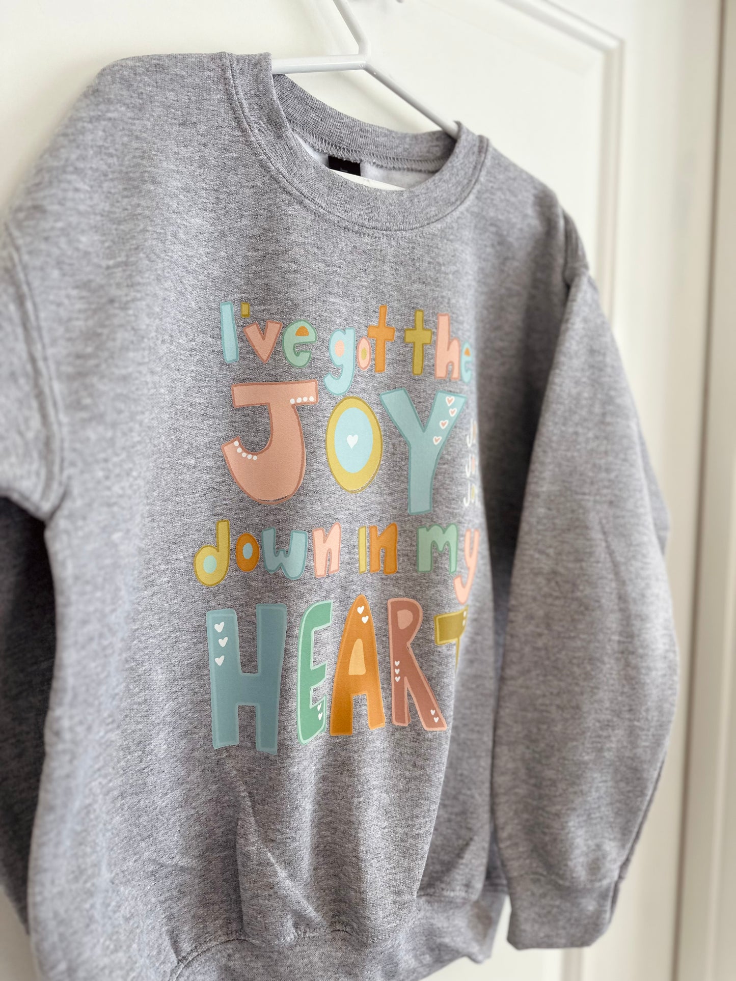 “I’ve got the joy, joy, joy, joy down in my heart”