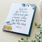 Greeting Card • Fear not for I have redeemed you; I have called you by name you are mine