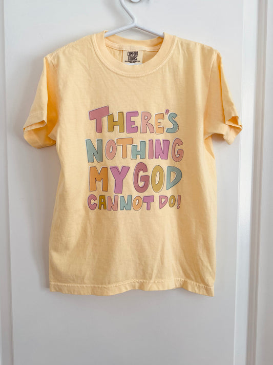 There’s nothing my God cannot do | Youth t-Shirt