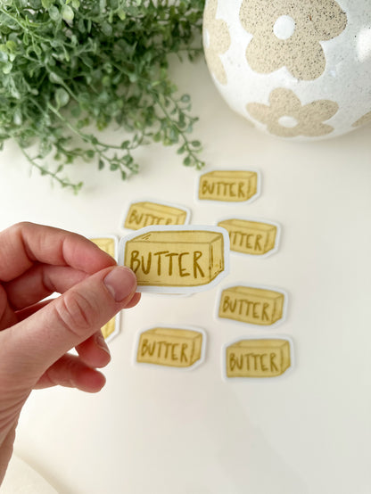 Butter | vinyl sticker