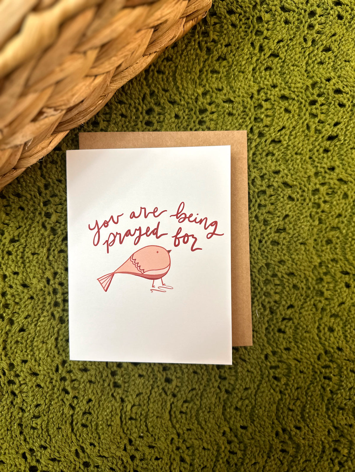 Greeting Card • you are being prayed for