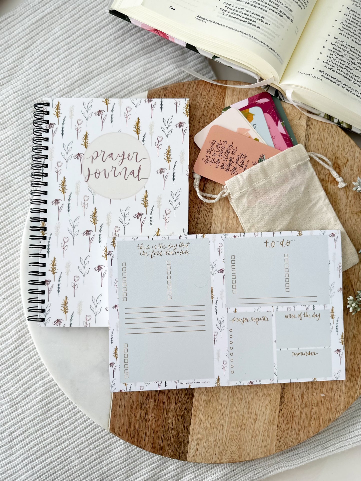 GIFT SET Notepad | JOURNAL | MINI MEMORY CARDS