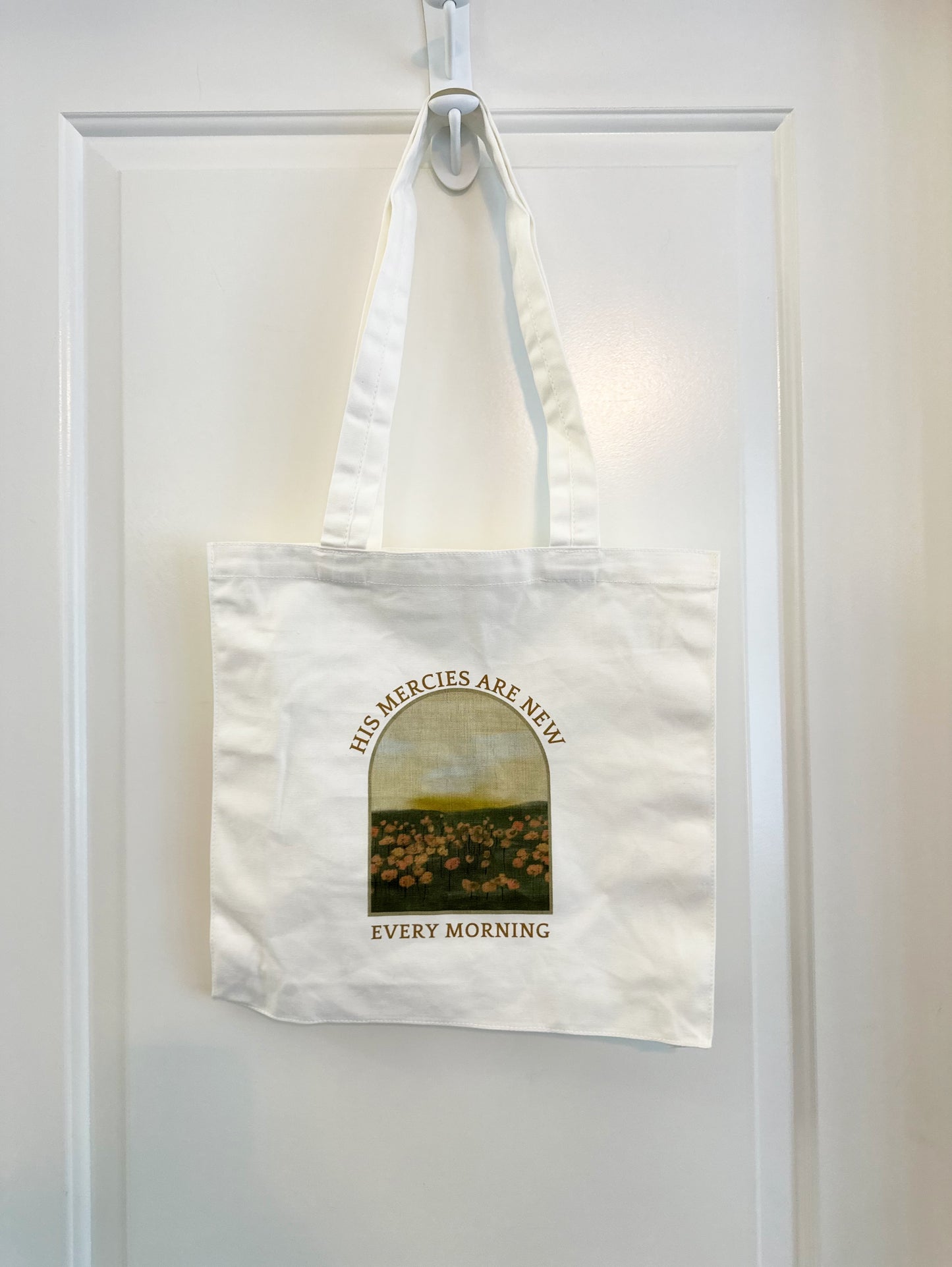 Tote Bag “His mercies are new every morning”