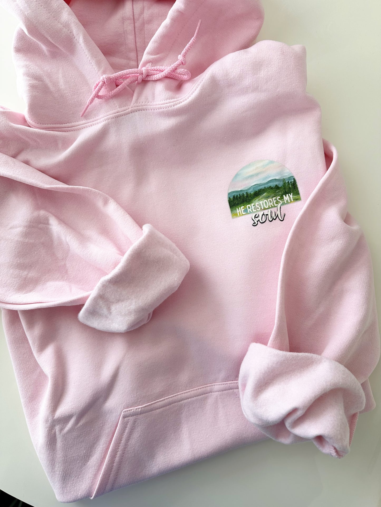 He restores my soul | hoodie