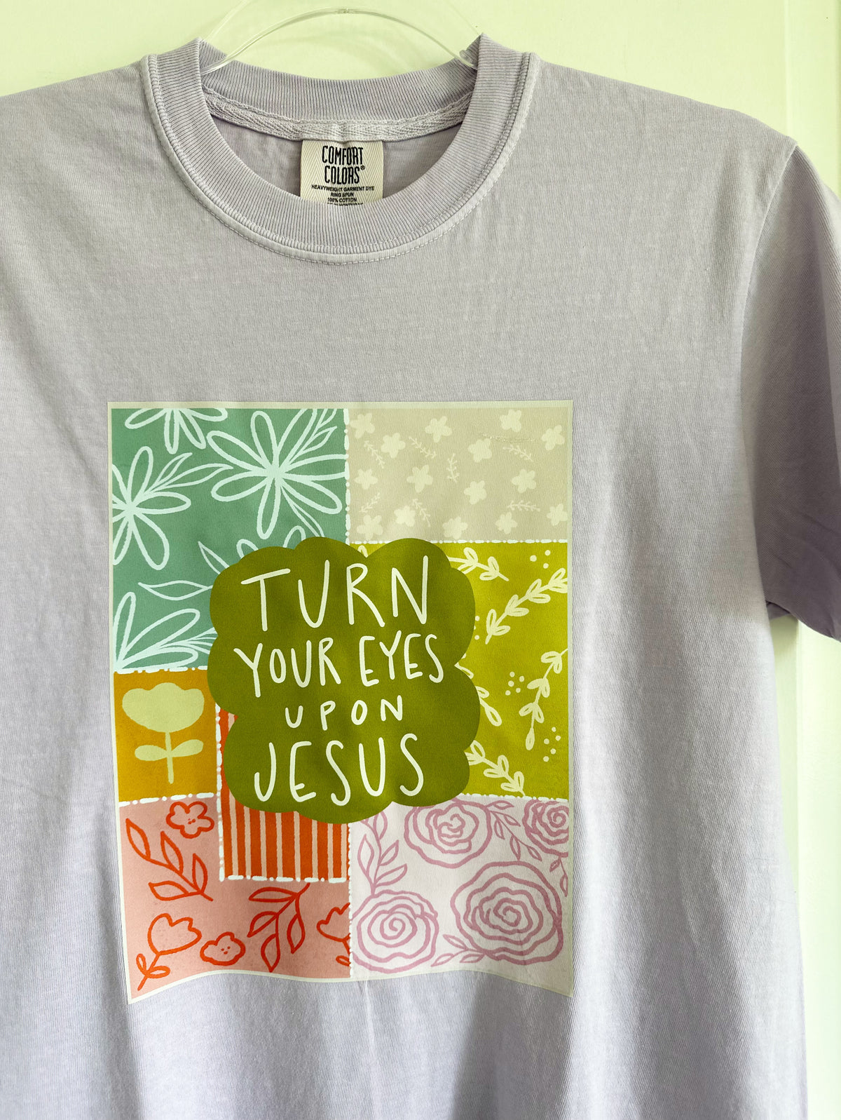 Turn Your Eyes Upon Jesus | Comfort Colors Tshirt