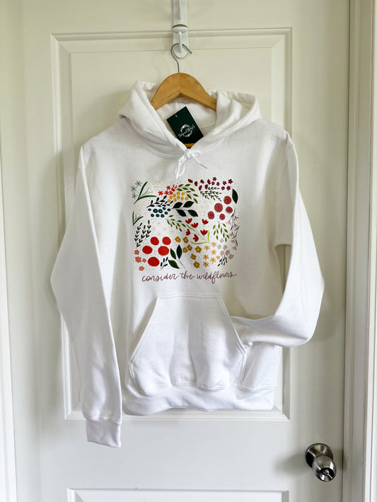 Consider the wildflowers | hoodie