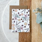 Cards and envelope | Ditzy Flower