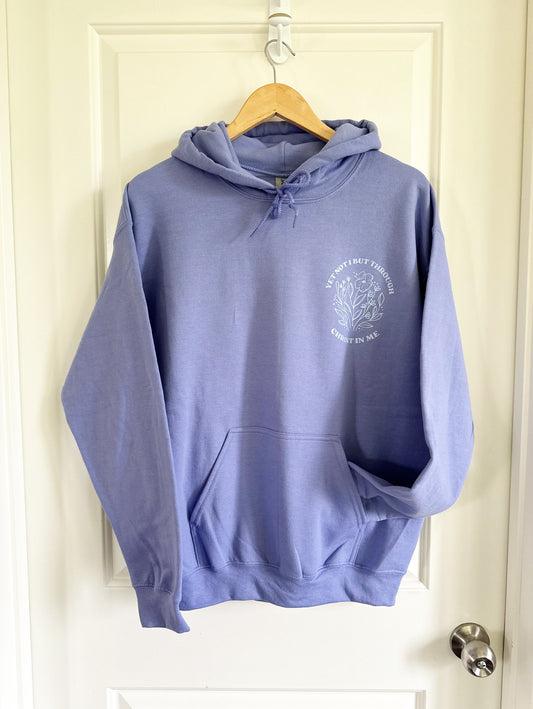 Yet not I but through Christ in me | hoodie