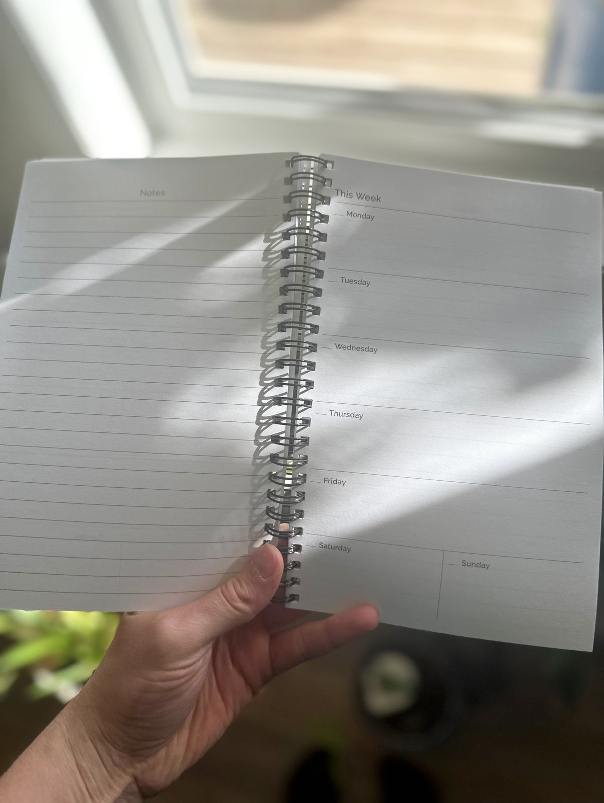 Undated weekly planner  | Be Thou my vision, O Lord of my heart