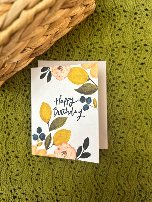Greeting Card • Happy Birthday