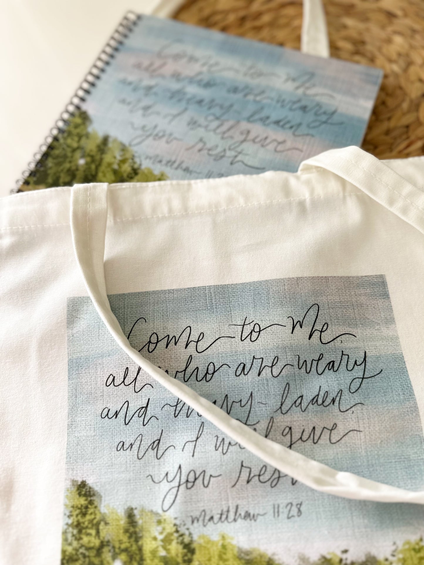 Tote Bag “come to Me all who are weary”