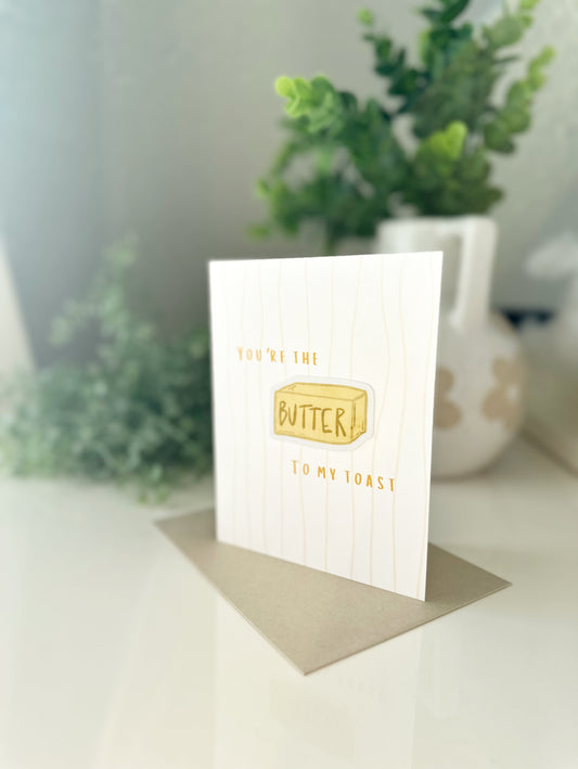 Butter | vinyl sticker