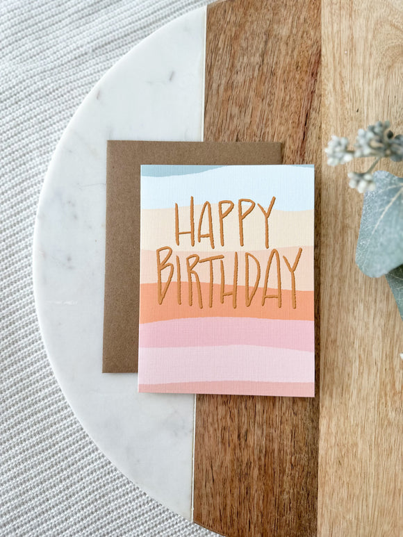 Cards and envelope | Happy Birthday