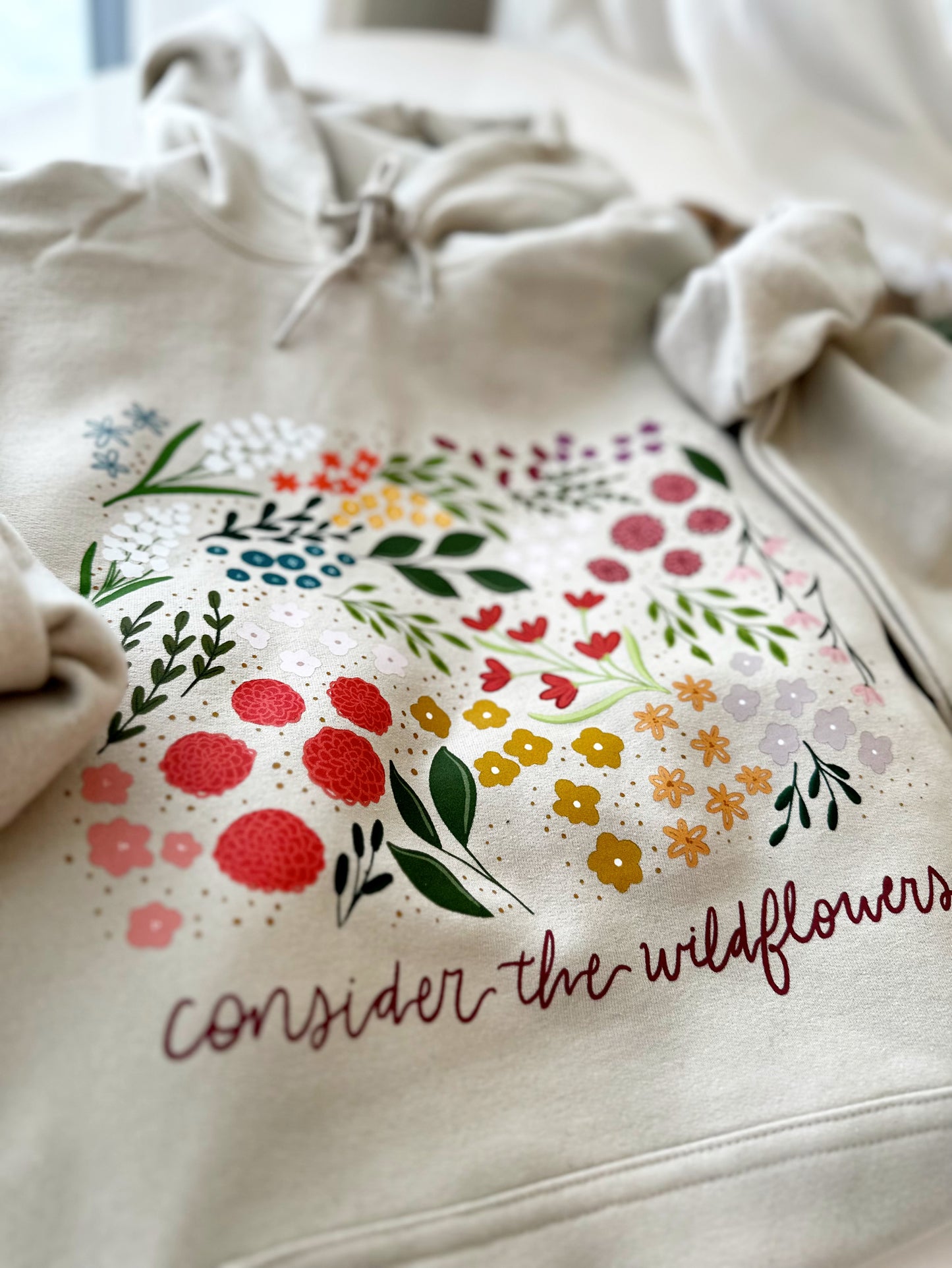 Consider the wildflowers | hoodie