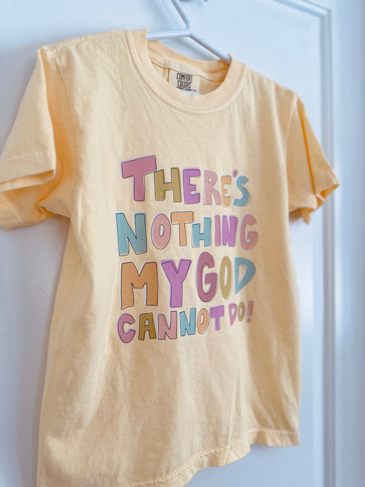 There’s nothing my God cannot do | Youth t-Shirt