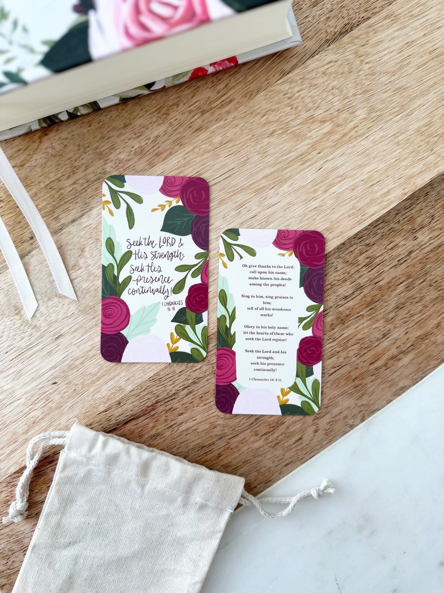 Mini scripture cards